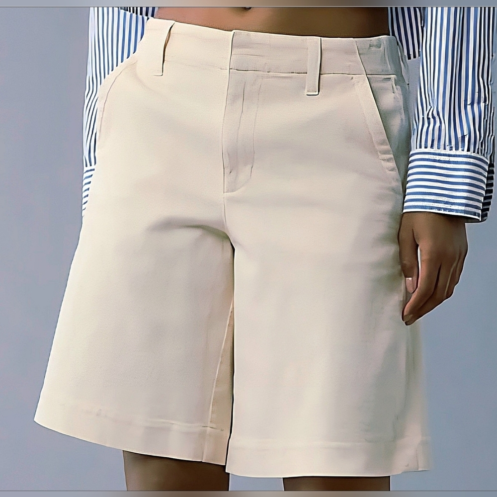 NWT American Eagle Outfitters's 11" Stretch High-Waisted Trouser Shorts Size 16